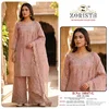 10047 G To I By Zorista Pure Zimmi Choo With Embroidery Work Redaymade Suit